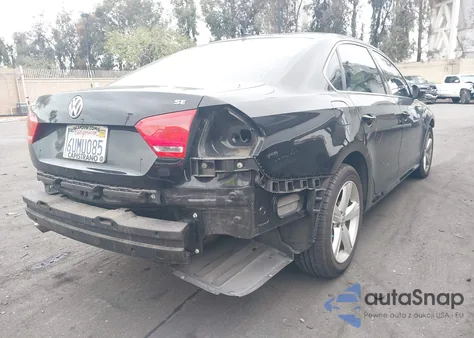 2012 Volkswagen Passat 2.5L Se from USA, damaged, VIN 1VWBP7A30CC029505